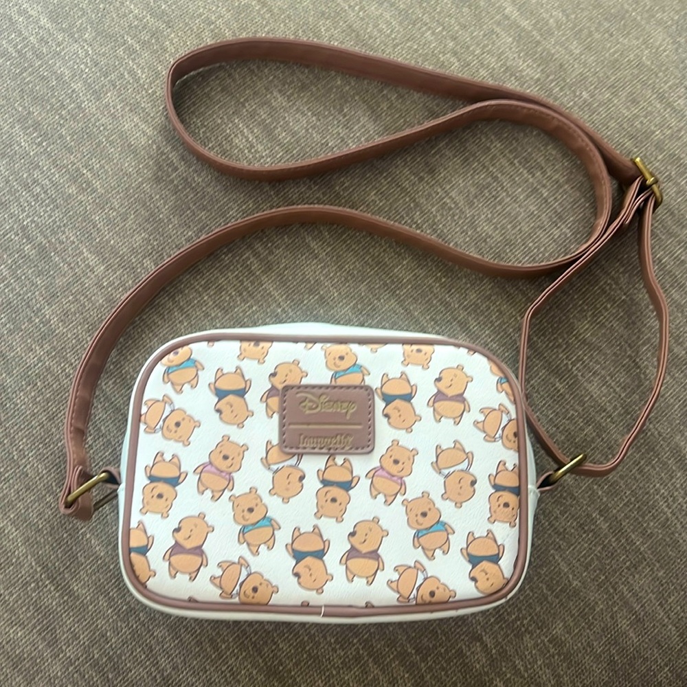 Loungefly Disney Winnie The Pooh Chibi Crossbody Bag Purse